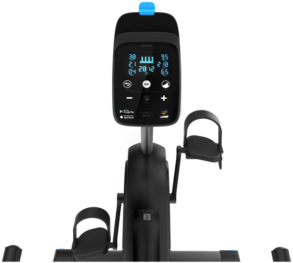 Горизонтальный велотренажер Decathlon DOMYOS EB Seat