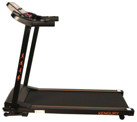 Электрическая беговая дорожка DFC T122B Kengury (черно-оранжевая)
