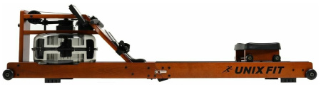 Гребной тренажер водный UnixFit Wood Rower