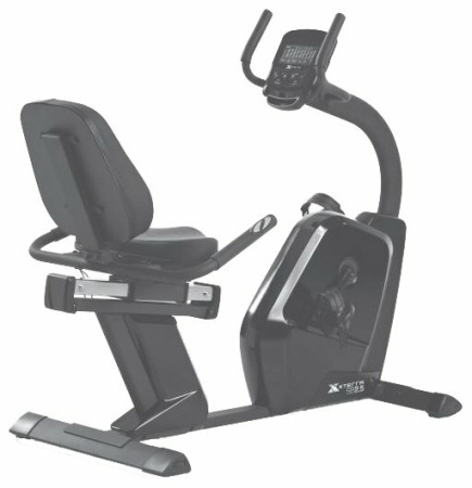 Горизонтальный велотренажер Xterra SB2.5