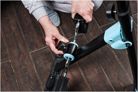 Велотренажер двойной DFC B812 dual bike