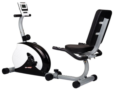 Горизонтальный велотренажер Hop-Sport HS-66R