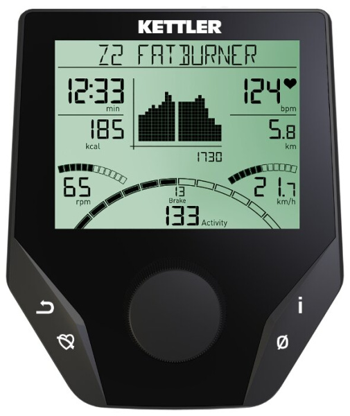 Горизонтальный велотренажер KETTLER 7689-370 Giro R3