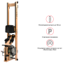 Гребной тренажер UnixFit Wood