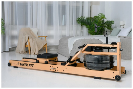 Гребной тренажер UnixFit Wood