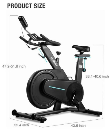 Велотренажер Proxima Markus Pulse