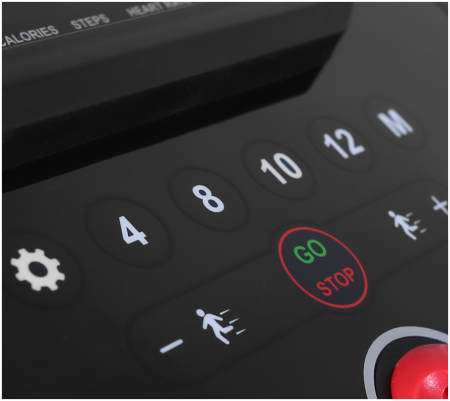 Беговая дорожка Carbon Fitness T306 black plus 2021, складная (коврик в комплекте)