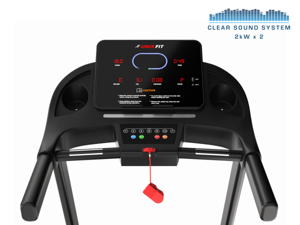 Беговая дорожка UnixFit ST-630R Black