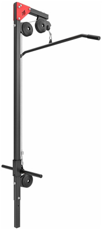 Тяга верхняя/горизонтальная на свободном весе - опция для скамеек Marbo Home