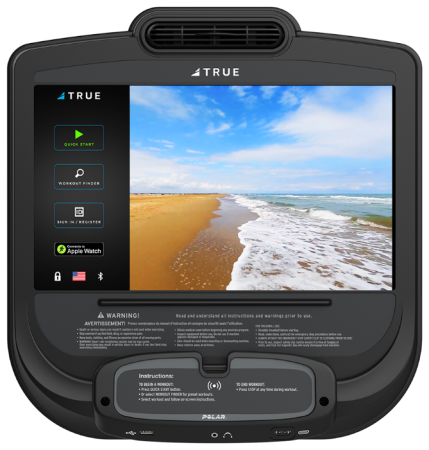 Беговая дорожка True Fitness Alpine Runner Incline Trainer Envision + Compass