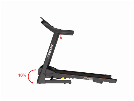 Беговая дорожка + набор для фитнеса UnixFit ST-630R Black