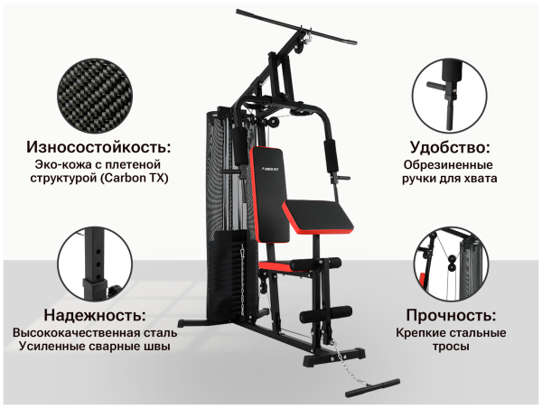 Силовой комплекс Unix Line UNIX Fit BLOCK 70