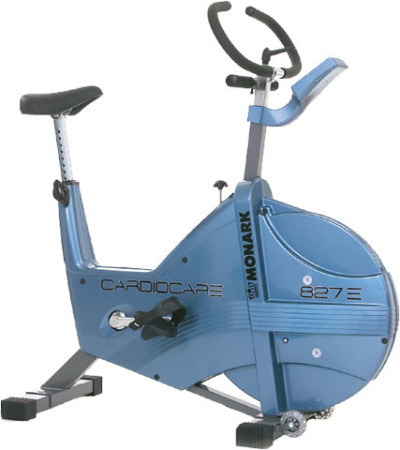 Вертикальный велотренажер Monark Cardio Care 827E Blue Line