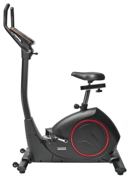 Велоэргометр Sundays Fitness K8718P-7 (черный/красный) Велоэргометр Sundays Fitness K8718P-7 (черный/красный)