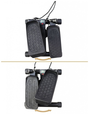 Мини-степпер с эспандерами (поворотный) Start Line Mobile