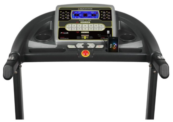 Электрическая беговая дорожка Diamond Fitness Radio 70 HRC