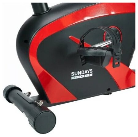 Велотренажер Sundays Fitness K8309-6 (черный/красный)