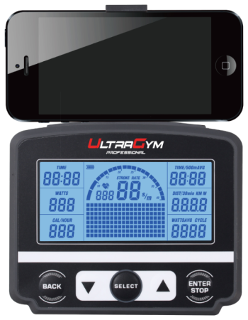 Гребной тренажер UltraGym Air Cross 002