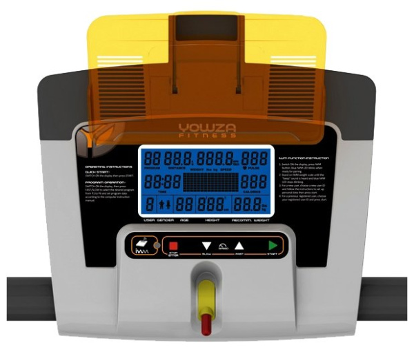 Электрическая беговая дорожка Yowza Binetto TAPI12