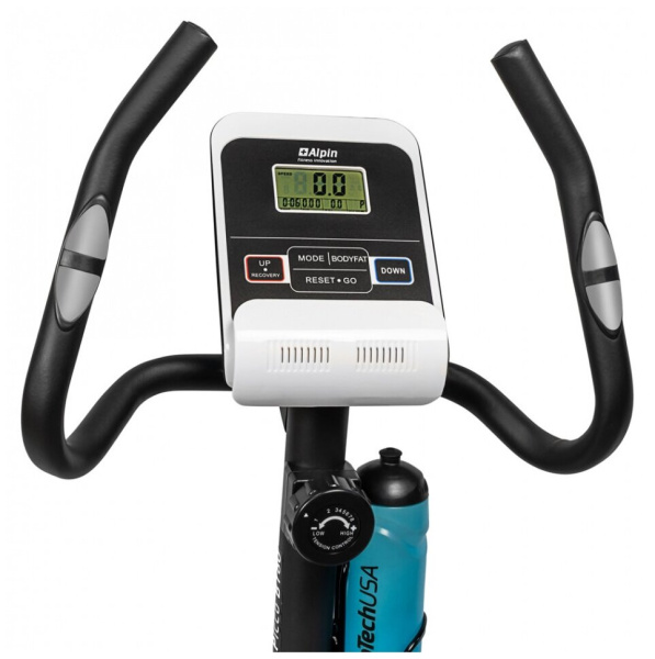 Вертикальный велотренажер Alpin Picco B-180 (белый)