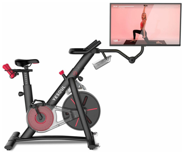 Велотренажер YESOUL G1 MAX Smart Spinning Bike, черный