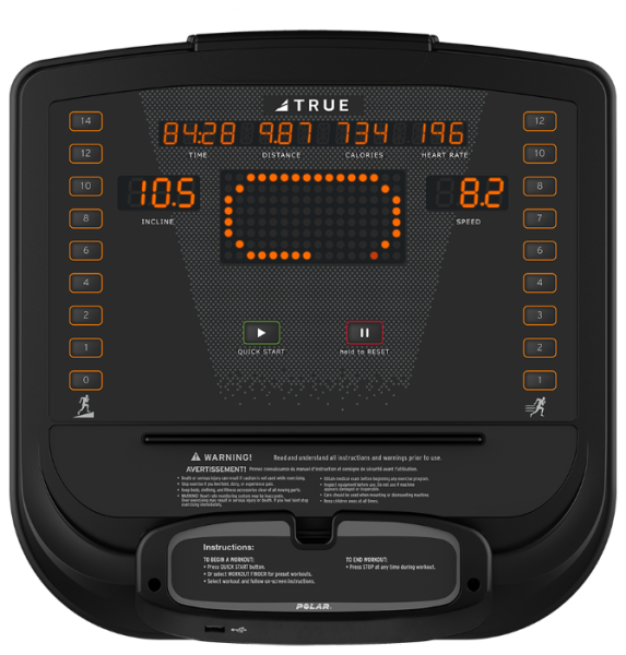 Электрическая беговая дорожка True Fitness C650 Ignite