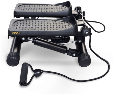 Мини-степпер с эспандерами (поворотный) Start Line Mobile