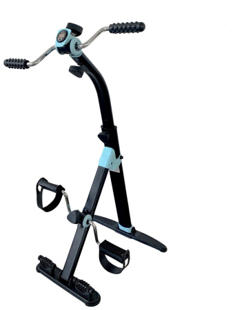 Велотренажер DFC B812 Dual Bike двойной черный