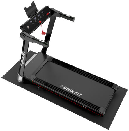 Беговая дорожка + набор для фитнеса UnixFit Hi-tech F1 Dark Storm