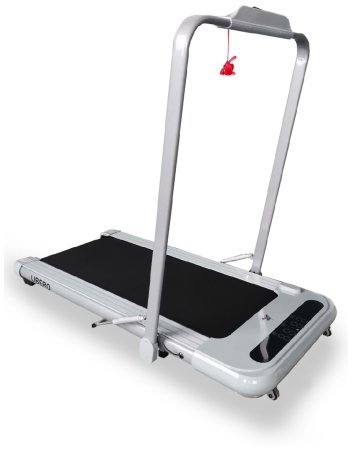 Беговая дорожка DFC LIBERO slim, серая T100G