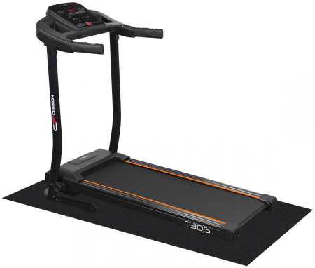 Беговая дорожка Carbon Fitness T306 black plus 2021, складная (коврик в комплекте)