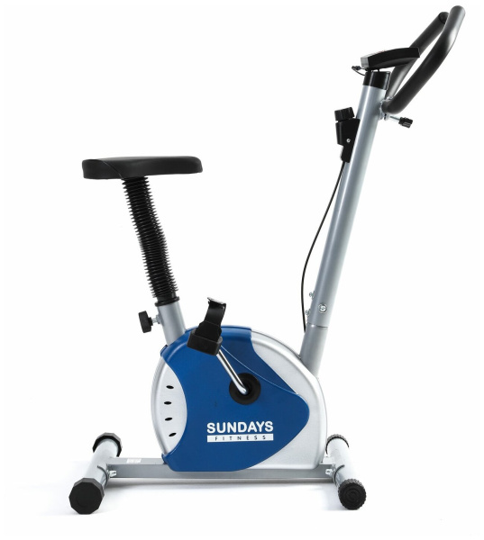Велотренажер Sundays Fitness ES-8001 (синий) Велотренажер Sundays Fitness ES-8001 (синий)