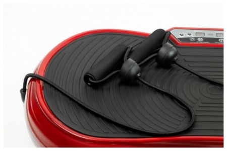 Виброплатформа VictoryFit VF-M200 Red, с эспандером