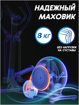 Эллиптически тренажер GetActive YP-U5 белый