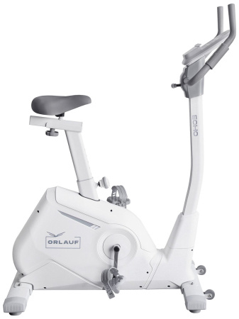 Велотренажер Orlauf Echo черный/белый