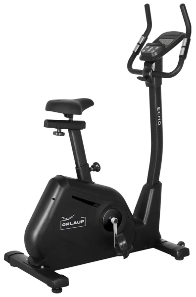 Велотренажер Orlauf Echo черный/белый