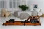 Гребной тренажер водный UnixFit Wood Rower